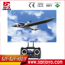 large scale rc airplane H301F 2.4G 4CH sky hawk rc airplane 4 Channel FPV Transmitter Spy Video Crashproof